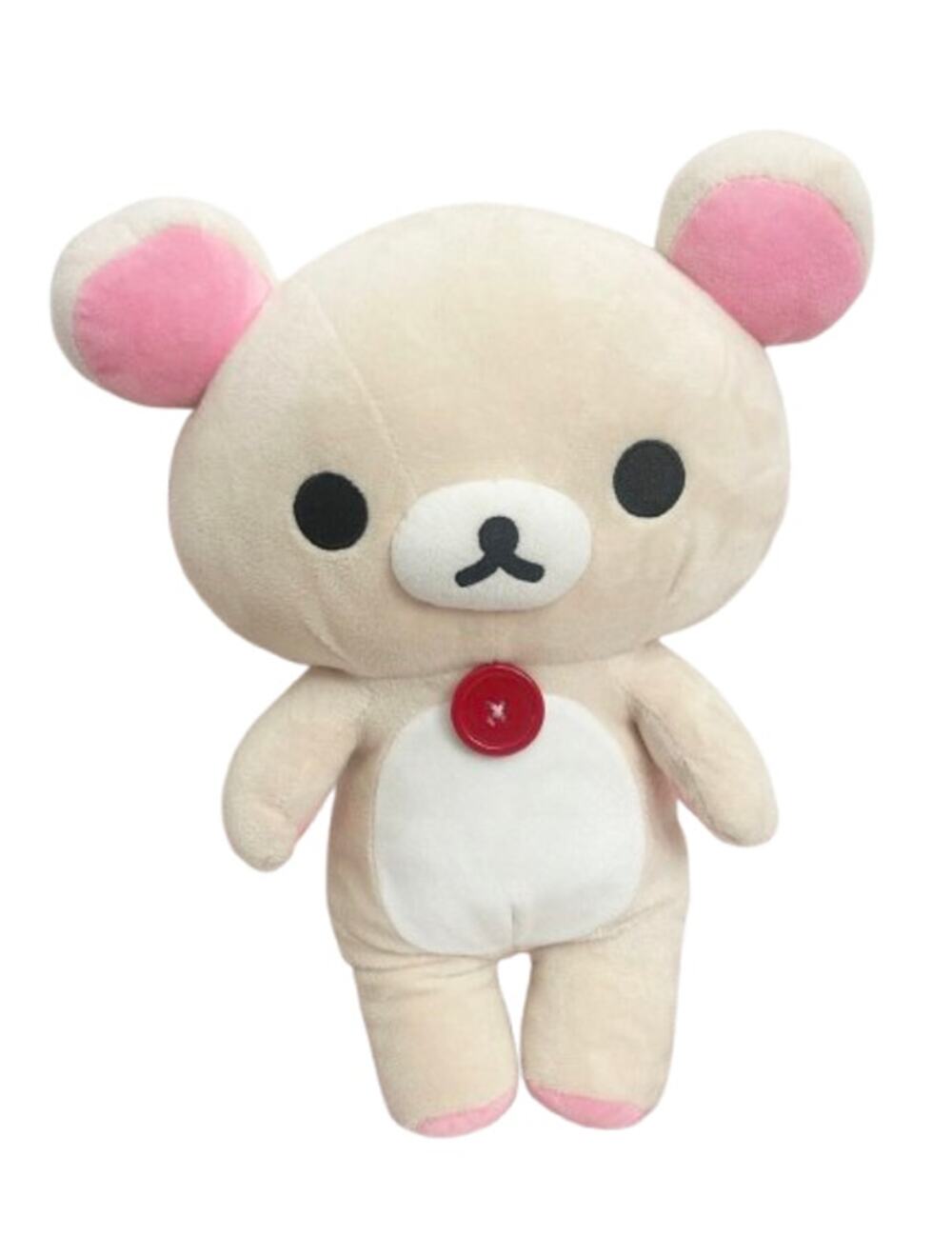 Original SAN-X Korilakkuma Rilakkuma White Bear Plushie Toy 14"